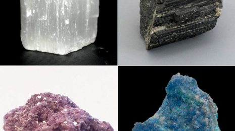 Сочетания селенита с другими камнями, фото