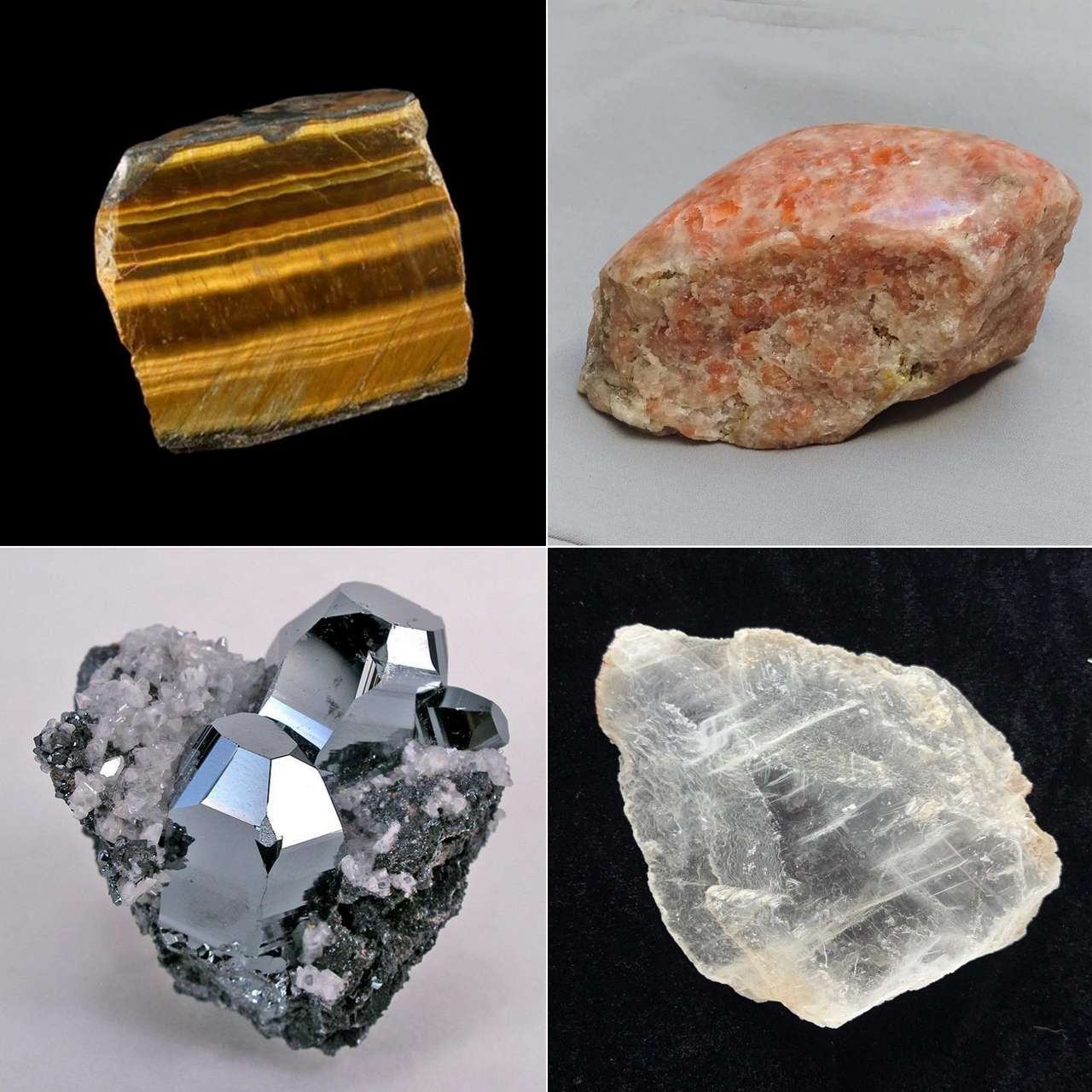 Сочетания тигрового глаза с другими камнями, фото