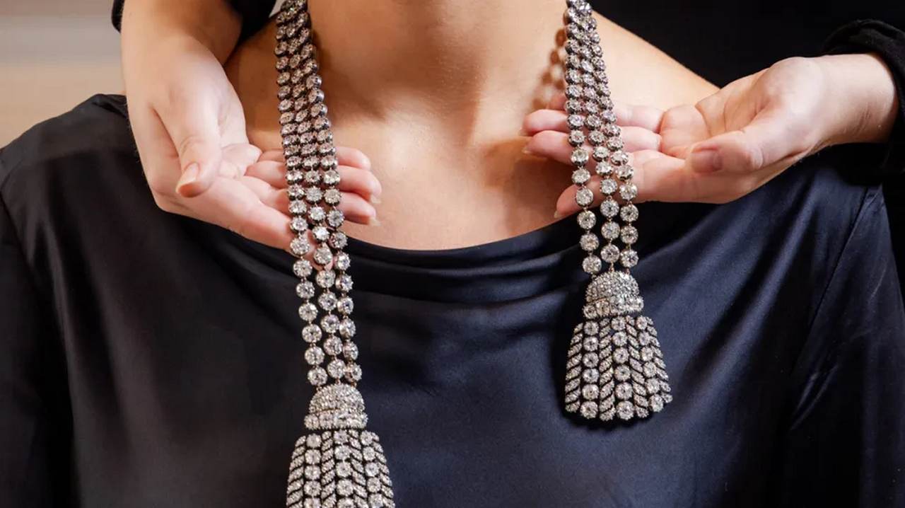 Бриллиантовое ожерелье XVIII века, фото