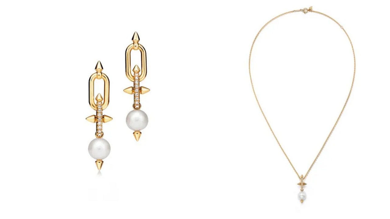 В коллекции использованы мотивы с шипами, вдохновленные Посейдоном, богом моря. / Фото: Tiffany & Co В коллекции использованы мотивы с шипами, вдохновленные Посейдоном, богом моря, фото