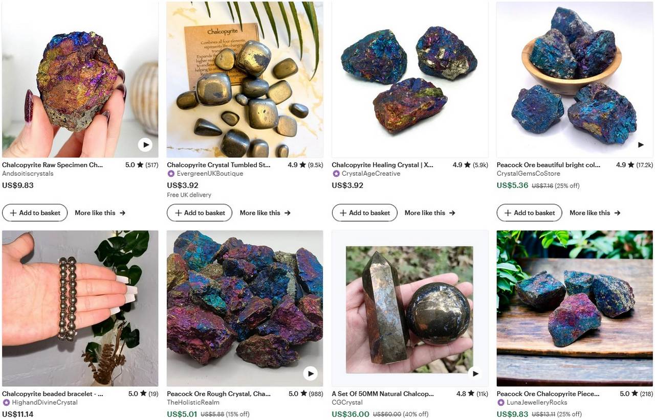 Цены на Халькопирит на etsy Цены на Халькопирит на etsy, фото
