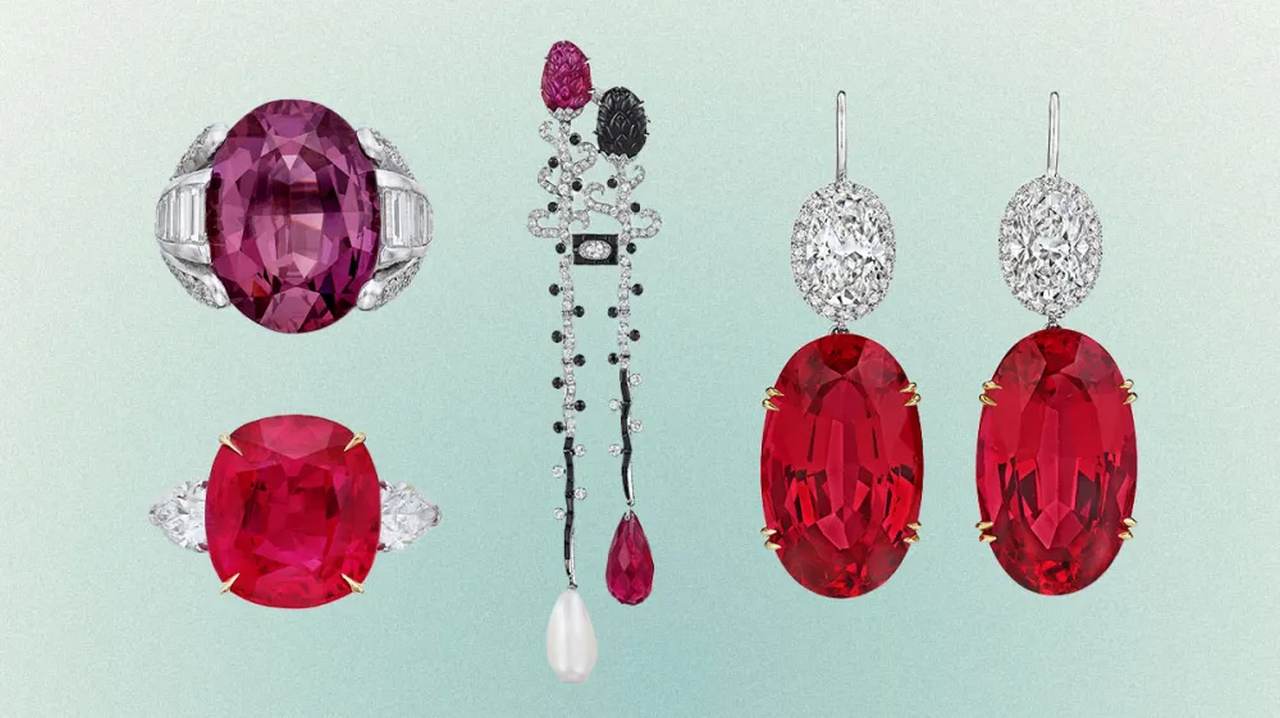 Рубины и александриты выставлены на ювелирных аукционах Sotheby's и Christie's, фото