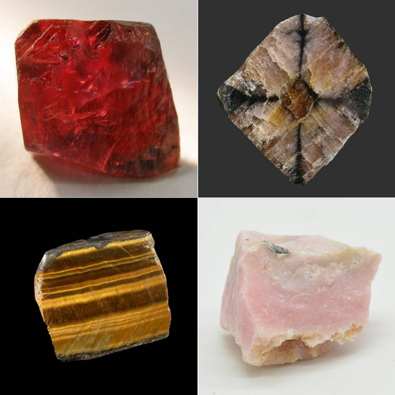 Сочетания рубина с другими камнями, фото