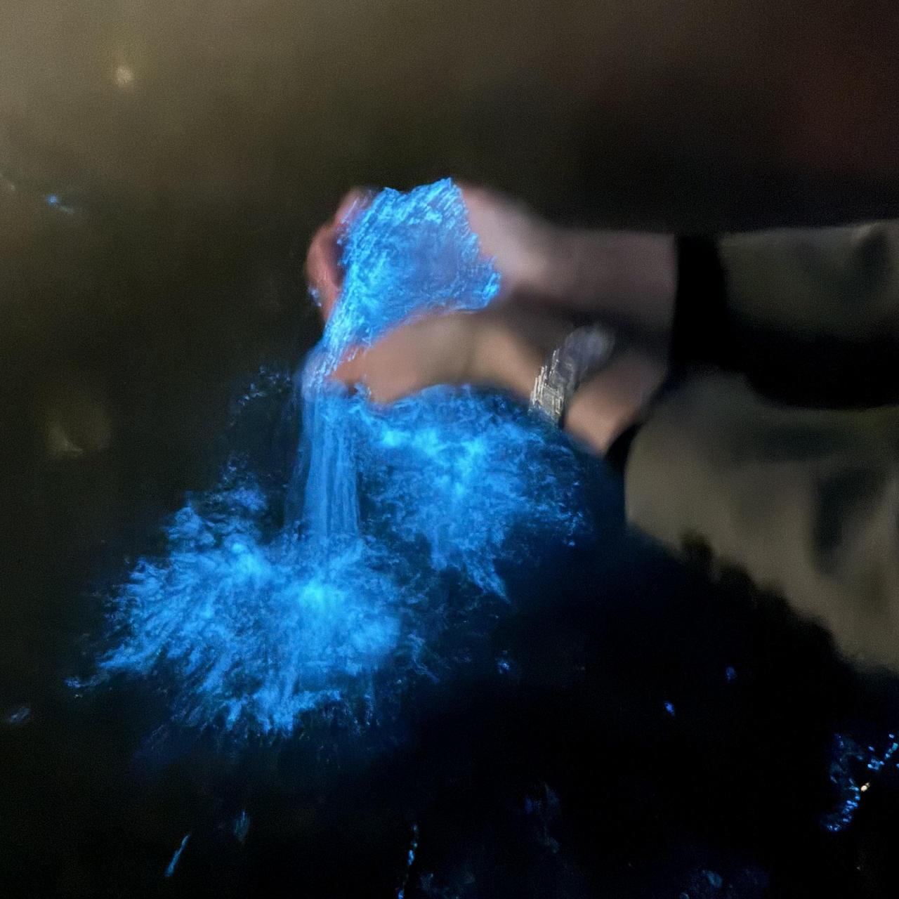 Светящийся песок на пляже Ваадху на Мальдивах Светящийся песок на пляже Ваадху на Мальдивах, фото